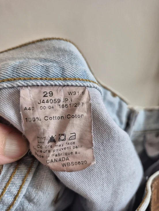 Vintage Ralph Lauren Polo 100% Cotton Women's Jeans Size 31" Waist Light Wash - Picture 7 of 11